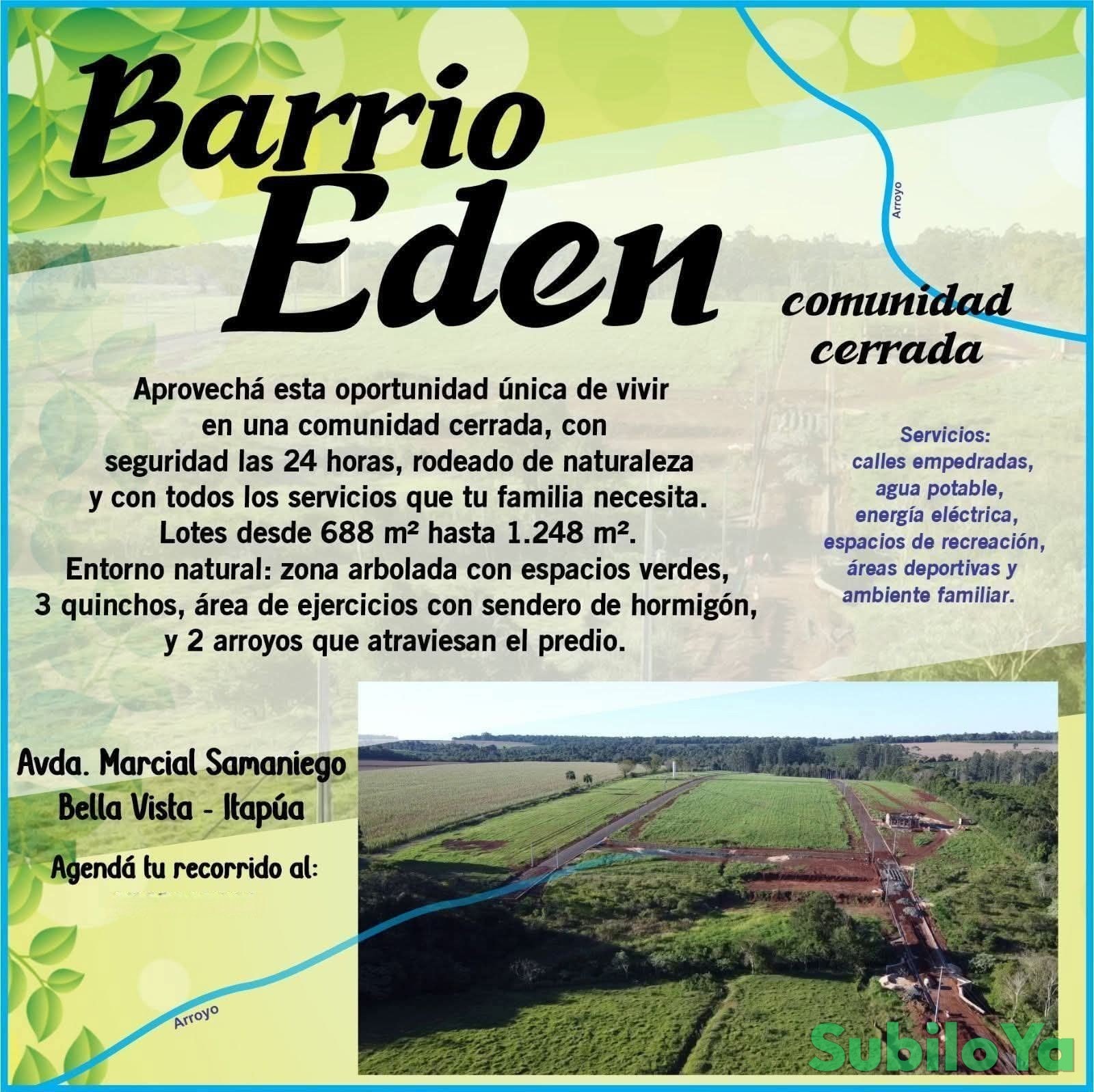 BARRIO EDEN COMUNIDAD DE BARRIO CERRADO - Bella Vista, Itapúa, Paraguay